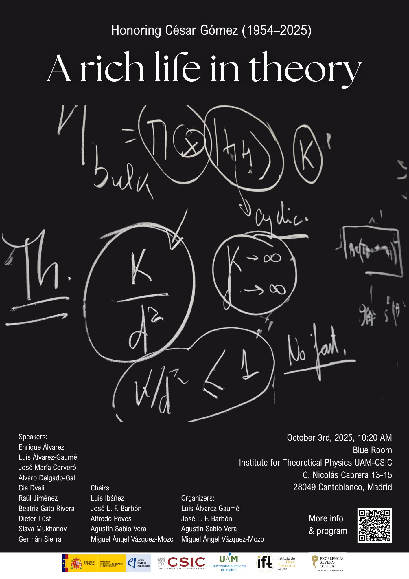 César Gómez (1954–2025): A rich life in theory