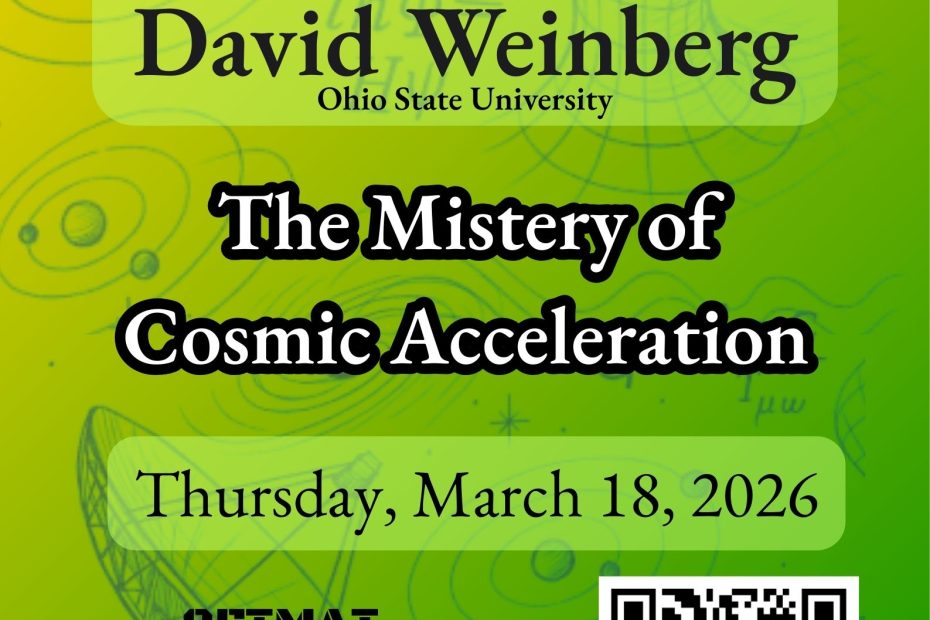The Mystery of Cosmic Acceleration.